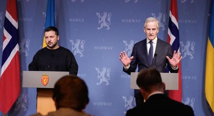 Норвегия выделит Украине дополнительные $800 млн