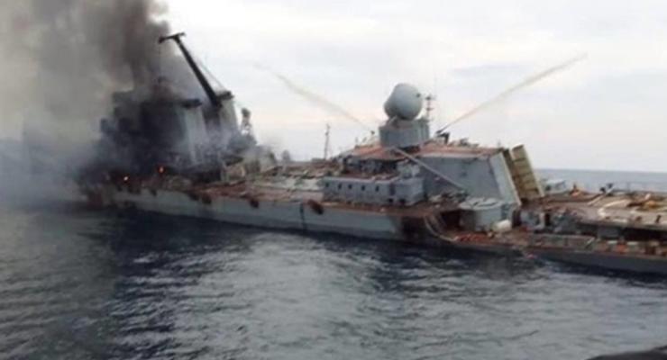 Россияне назначили нового командира уничтоженного крейсера Москва