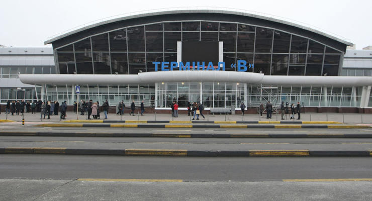 Из аэропорта "Борисполь" вылетел гражданский самолет