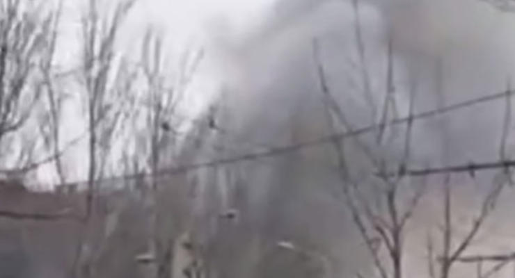У Донецьку палає корпус університету, де могли базуватися окупанти