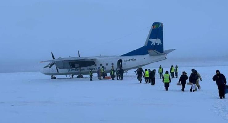 В РФ самолет промахнулся мимо посадочной полосы