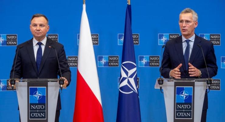 Дуда обсудил с генсеком НАТО нарушение воздушного пространства Польши