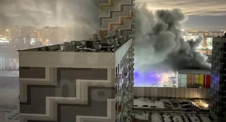 Пожар в Москве: три района остались без отопления