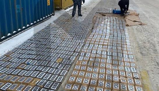 В порту РФ изъяли более тонны кокаина