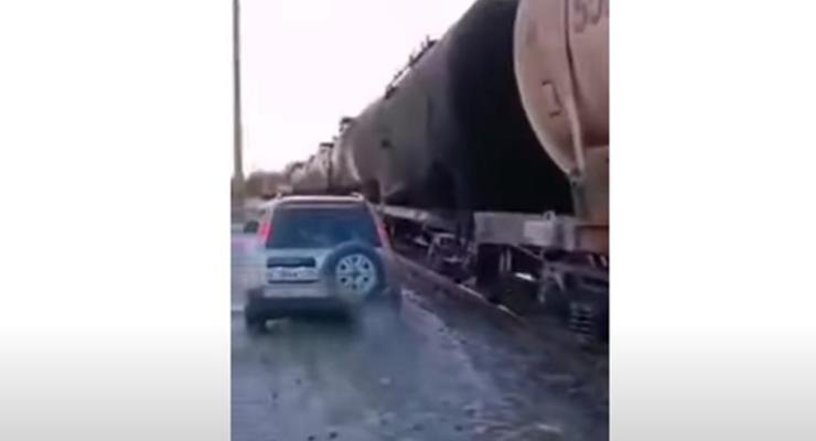 В РФ показали последствия диверсии на железной дороге в Нижнем Тагиле