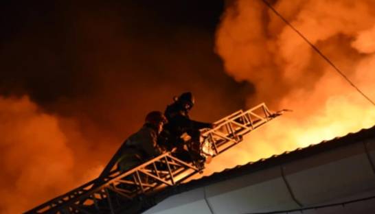 Под Москвой вспыхнул сильный пожар - МЧС РФ