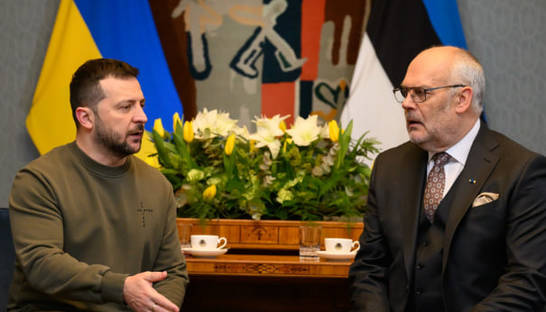 Зеленский встретился с президентом Эстонии