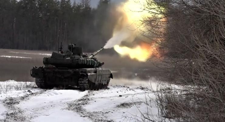 Нацгвардейцы уничтожили дроном танк Т-90М