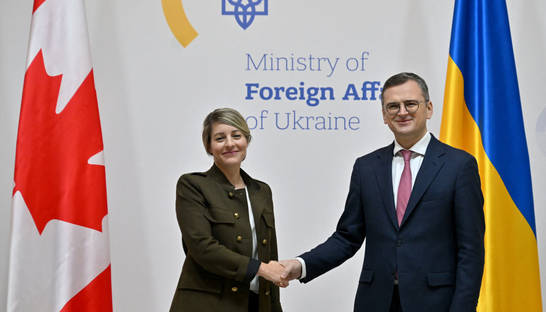 Обсудили коалицию по возвращению украинских детей: в Киев прибыла глава МИД Канады