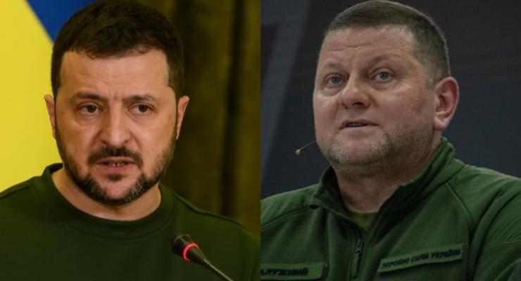 Нужна смена руководства: Зеленский прокомментировал возможную отставку Залужного