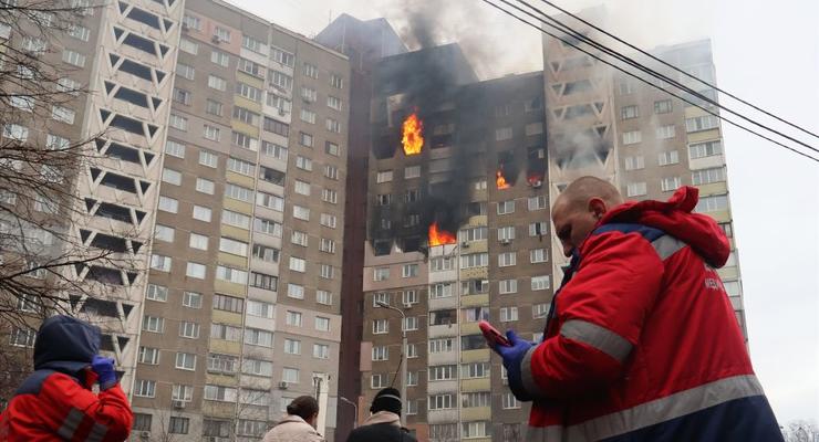 Ракетна атака на Київ: 40 поранених та 4 загиблих