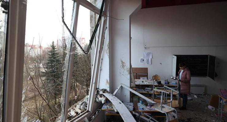 Атака на Львов: есть попадание в объект инфраструктуры, трое раненых