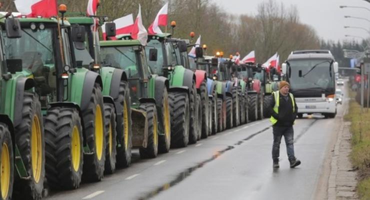 Польские фермеры анонсировали масштабный протест в Варшаве