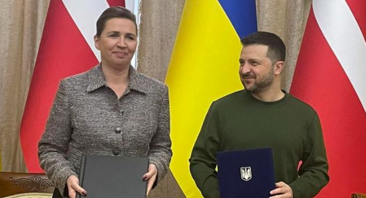 Украина и Дания подписали соглашение о гарантиях безопасности