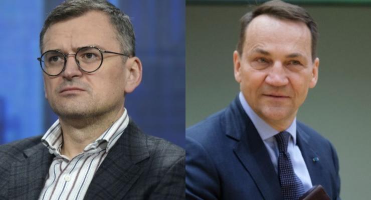 Кулеба и Сикорский обсудили итоги саммита в Париже и импорт российского зерна