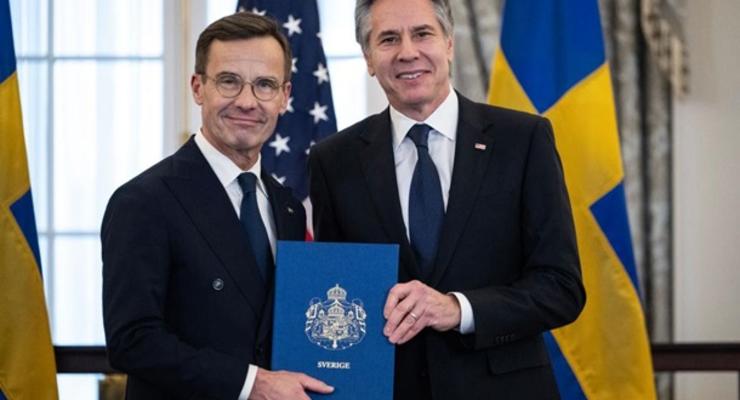 Швеция завершила процедуру вступления в НАТО