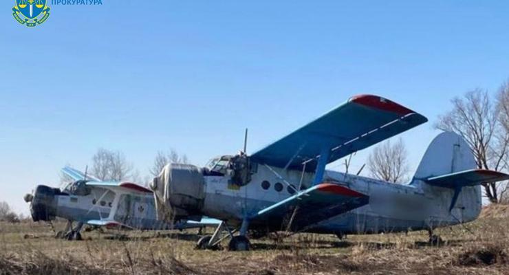В Черкасской области арестовали самолеты крымских предпринимателей, которые помогают оккупантам