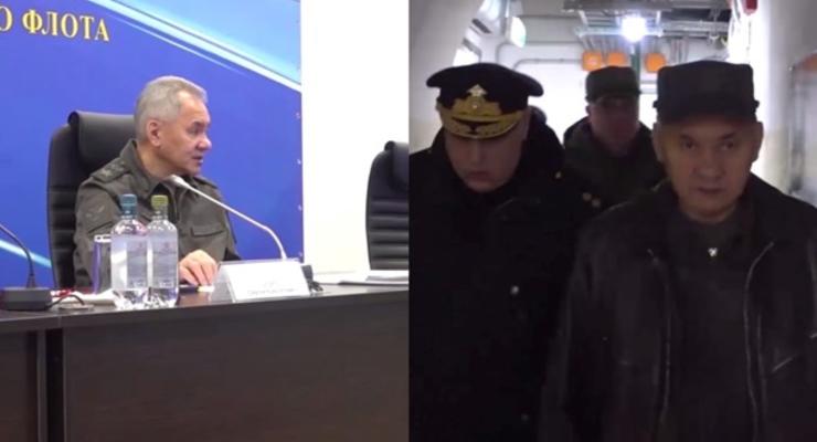 Шойгу приехал в Крым из-за атак на корабли РФ