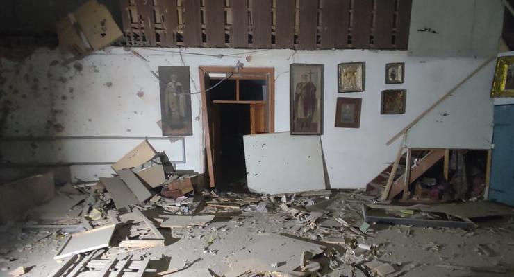 Ночью РФ трижды атаковала Днепропетровщину: повреждены дома, церковь и линия электропередач