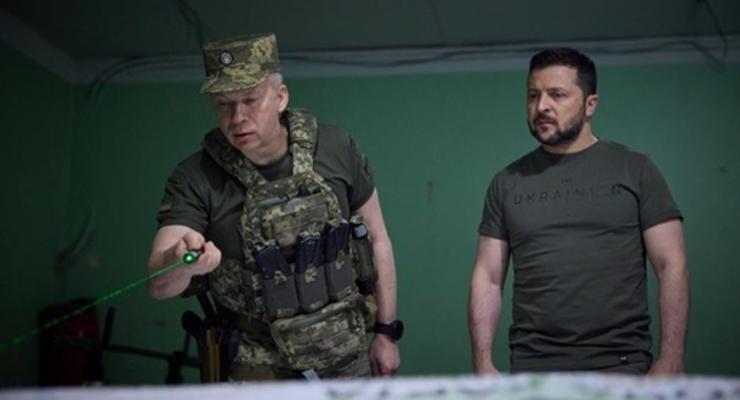 Сырский доложил Зеленскому о планах ВСУ