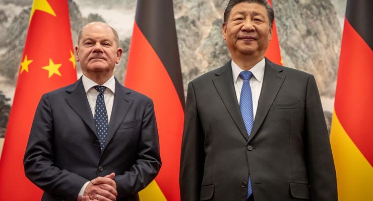 Будут говорить об Украине: Шольц встретился с Си Цзиньпином в Пекине
