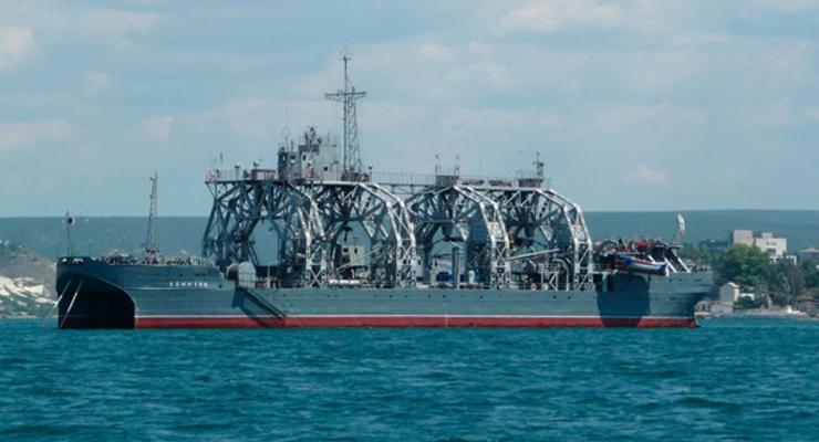 У ВМС підтвердили ураження корабля Росії в Криму