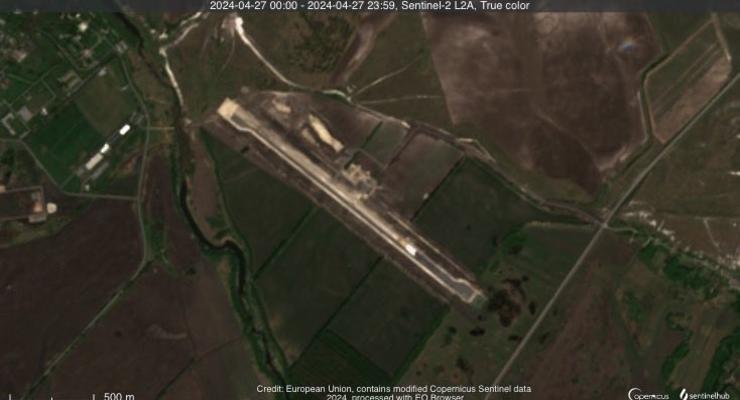Россия строит новый военный аэродром возле украинской границы