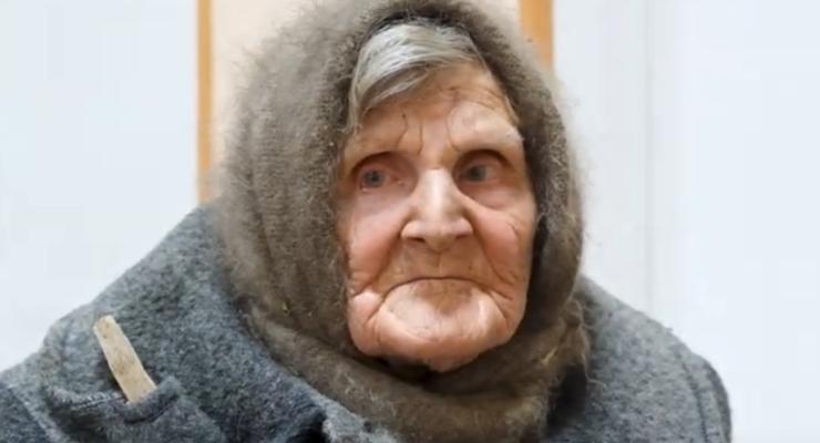 98-річна українка з Очеретиного під обстрілами подолала 10 кілометрів, щоб вийти з окупації