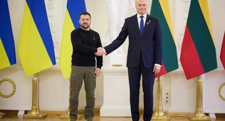 Зеленский обсуждал с лидером Литвы возвращение украинских мужчин