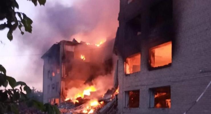 РФ сбросила взрывчатку на учебное заведение в Херсонской области