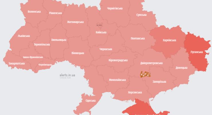 РФ випустила “Кинджал” по півдню: в Україні втретє оголошено масштабну повітряну тривогу