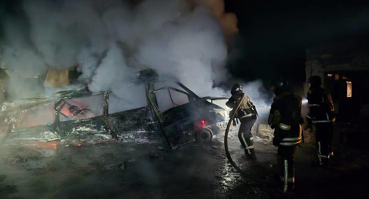 Ночные атаки Харькова: в ОВА показали последствия разрушений