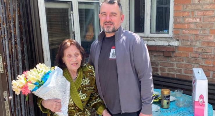 101-летняя жительница Славянска отметила День рождения (фото)