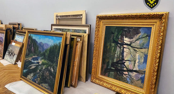Вилучені картини Медведчука передадуть Національному художньому музею
