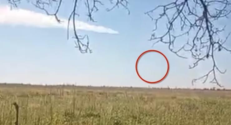Украинские бойцы показали видео уничтожение Су-25