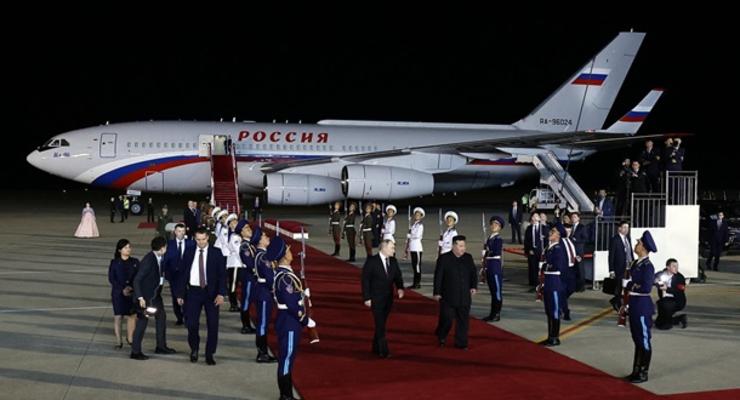 Путін прибув до КНДР