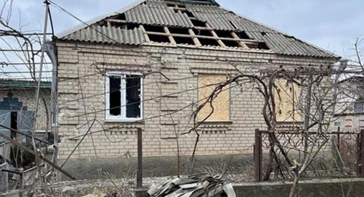Россияне ударили по дому в Херсонской области, есть пострадавшие