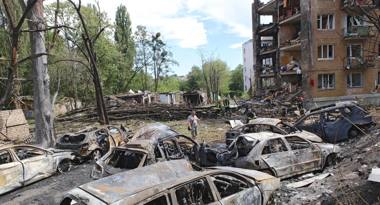 Количество погибших в Киеве от ракетного удара 8 июля возросло до 34 человек