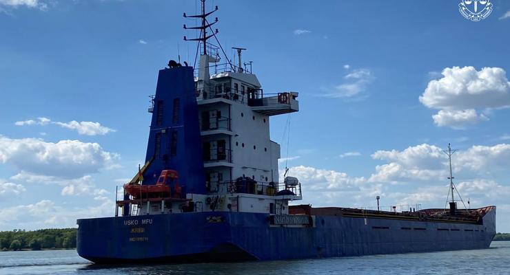 Украина задержала в порту Рени и арестовала иностранное судно, которое заходило в оккупированный Крым