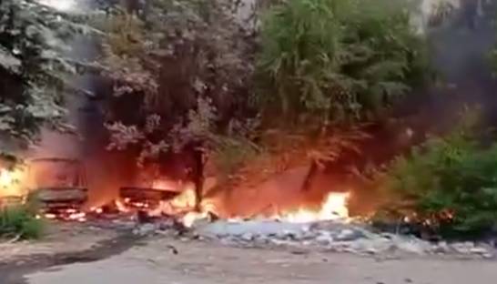 Украинский дрон "поздравил" оккупантов с "днем ветерана" на Херсонщине