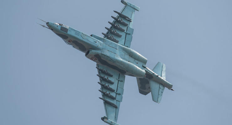 ВСУ сбили в Донецкой области очередной российский штурмовик Су-25