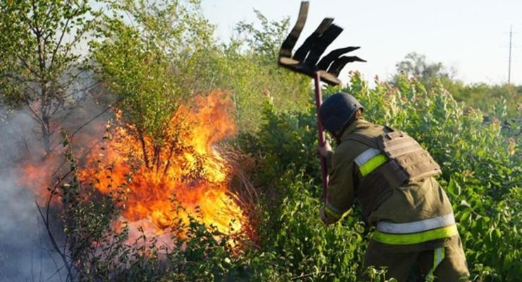 У Миколаєві масштабна пожежа