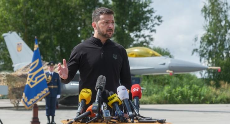 Президент підтвердив прибуття F-16 в Україну