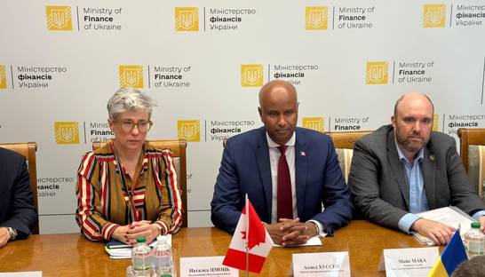 Украина получила от Канады более 5 миллиардов долларов