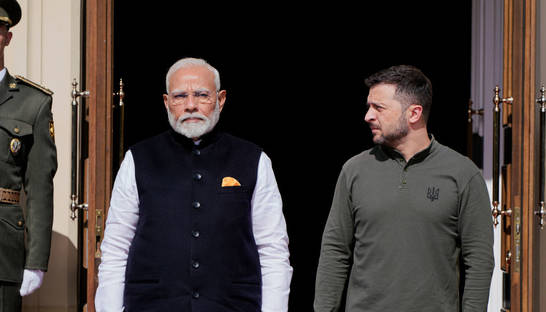 Зеленский: Моди имеет потенциал для влияния на завершение войны между Украиной и Россией