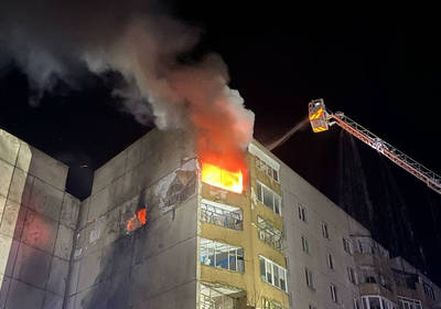 Беспилотник атаковал многоэтажку на Кировоградщине: трое пострадавших